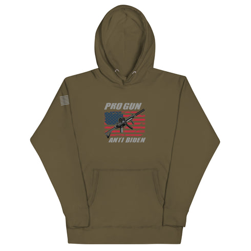 Pro Gun Anti-Biden Unisex Hoodie - Mainstream Freedom