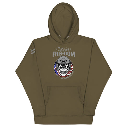 Fight For Freedom - The American Heroes Unisex Hoodie - Mainstream Freedom