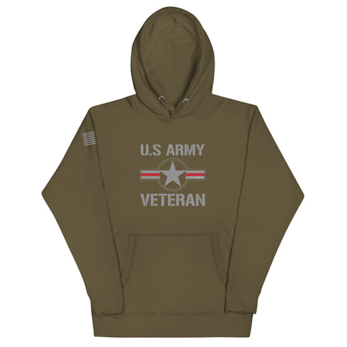 U.S Army Veteran Unisex Hoodie - Mainstream Freedom