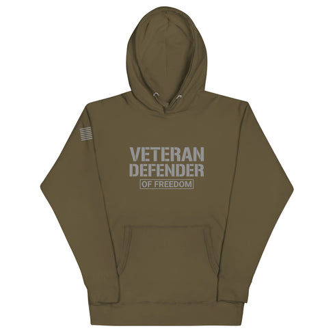 Veteran Defender of Freedom Unisex Hoodie - Mainstream Freedom