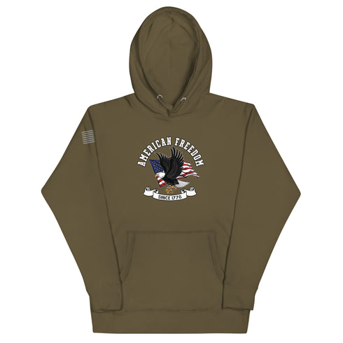 American Freedom Since 1776 Unisex Hoodie - Mainstream Freedom