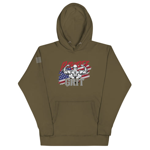 Patriot's Grit Unisex Hoodie - Mainstream Freedom