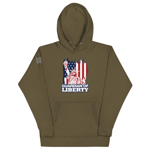 Guardian Of Liberty Unisex Hoodie - Mainstream Freedom
