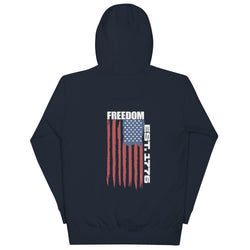 Freedom Est. 1776 Unisex Hoodie - Mainstream Freedom