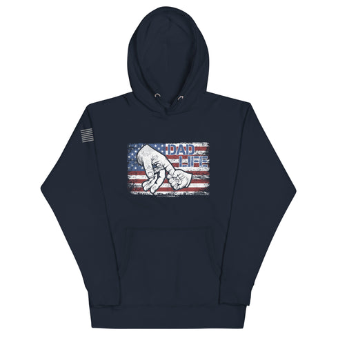 Dad Life Unisex Hoodie - Mainstream Freedom