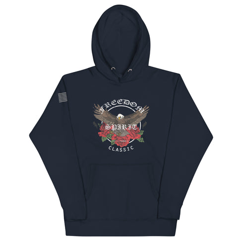 Freedom Spirit Classic Unisex Hoodie - Mainstream Freedom