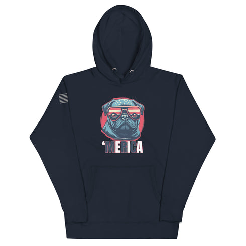 Merica Unisex Hoodie - Mainstream Freedom