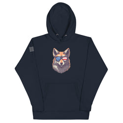 Furry Fox Unisex Hoodie - Mainstream Freedom