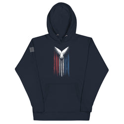 American Patriot Eagle Symbol Unisex Hoodie - Mainstream Freedom