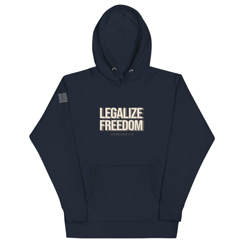 Legalize Freedom Unisex Hoodie - Mainstream Freedom