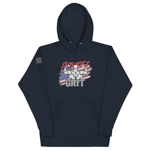 Patriot's Grit Unisex Hoodie - Mainstream Freedom