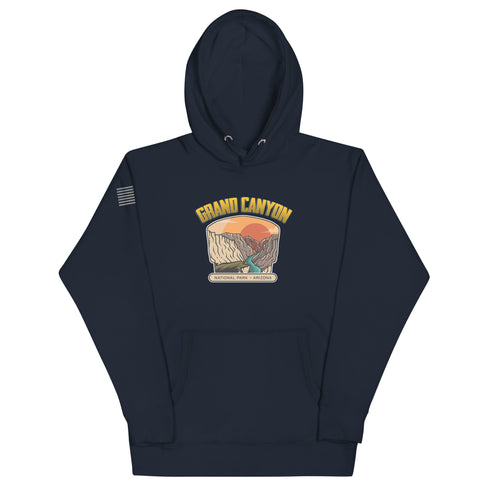 Grand Canyon Outdoors Unisex Hoodie - Mainstream Freedom