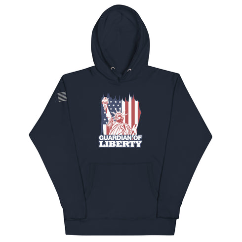 Guardian Of Liberty Unisex Hoodie - Mainstream Freedom