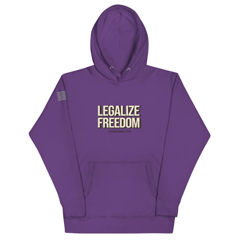 Legalize Freedom Unisex Hoodie - Mainstream Freedom