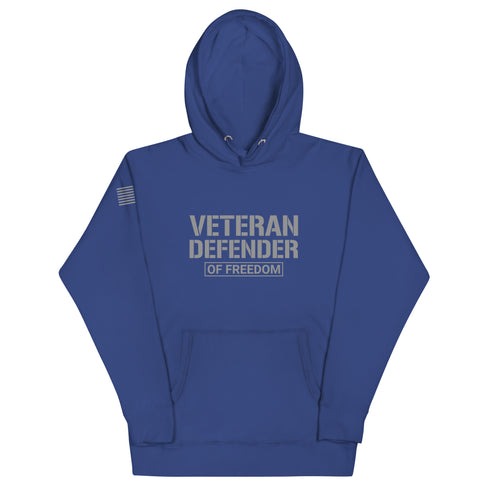Veteran Defender of Freedom Unisex Hoodie - Mainstream Freedom