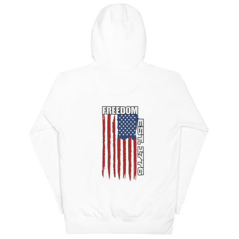 Freedom Est. 1776 Unisex Hoodie - Mainstream Freedom