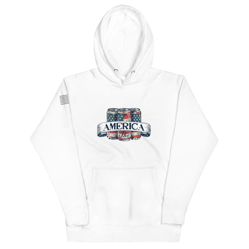 America The Brewtiful Unisex Hoodie - Mainstream Freedom