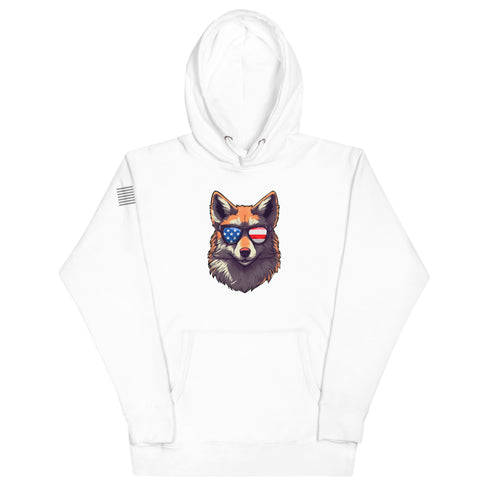 Furry Fox Unisex Hoodie - Mainstream Freedom