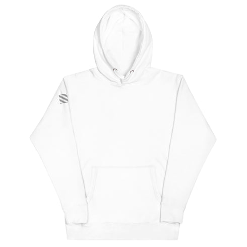 Freedom Flag Unisex Hoodie (Back Design) - Mainstream Freedom