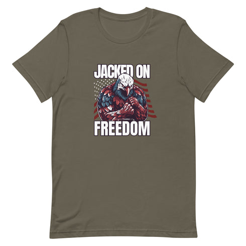 Jacked On Freedom t-shirt - Mainstream Freedom