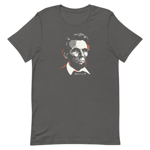 Abe Lincoln Silhouette t-shirt - Mainstream Freedom