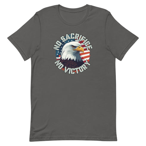 No Sacrifice No Victory t-shirt - Mainstream Freedom