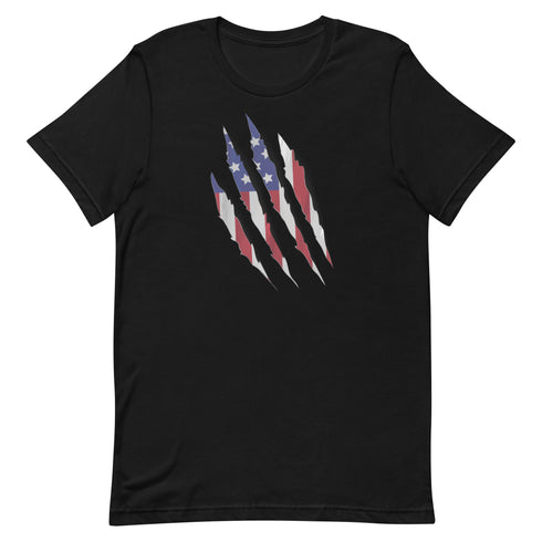 Patriot Grunge Slash t-shirt - Mainstream Freedom