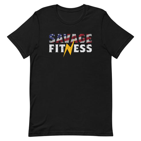 Savage Fitness t-shirt - Mainstream Freedom