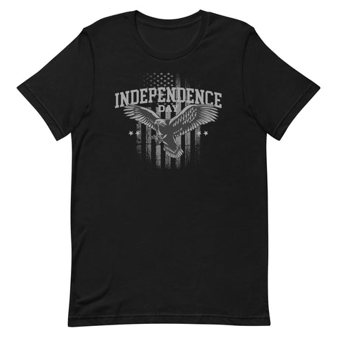 Independence Day Rugged with American Flag t-shirt - Mainstream Freedom