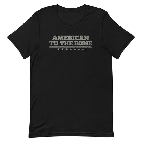 American to the bone t-shirt - Mainstream Freedom
