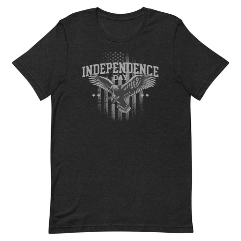 Independence Day Rugged with American Flag t-shirt - Mainstream Freedom