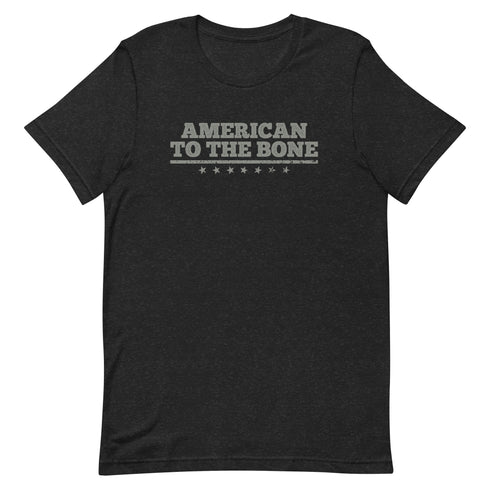 American to the bone t-shirt - Mainstream Freedom