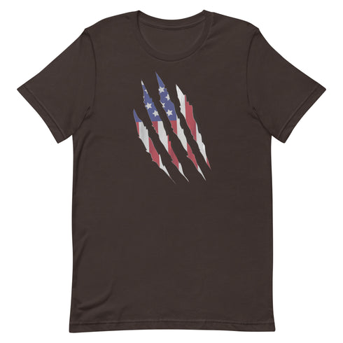 Patriot Grunge Slash t-shirt - Mainstream Freedom
