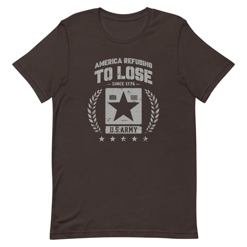 America Refusing To Lose Since 1776 t-shirt - Mainstream Freedom