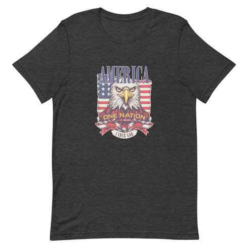 America One Nation Under God t-shirt - Mainstream Freedom