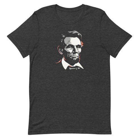 Abe Lincoln Silhouette t-shirt - Mainstream Freedom