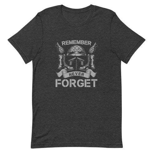 Remember Never Forget Unisex t-shirt - Mainstream Freedom