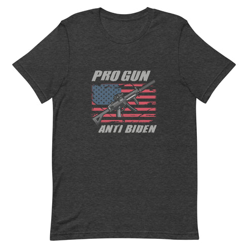 Pro Gun Anti-Biden Unisex t-shirt - Mainstream Freedom