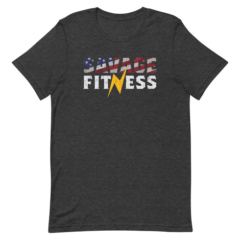 Savage Fitness t-shirt - Mainstream Freedom
