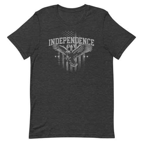 Independence Day Rugged with American Flag t-shirt - Mainstream Freedom
