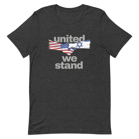 United We Stand Israel and America t-shirt - Mainstream Freedom