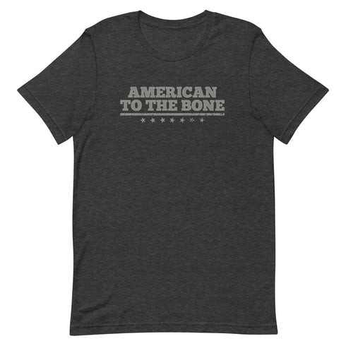 American to the bone t-shirt - Mainstream Freedom