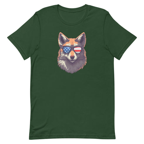 Furry Fox t-shirt - Mainstream Freedom