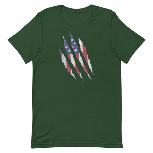 Patriot Grunge Slash t-shirt - Mainstream Freedom