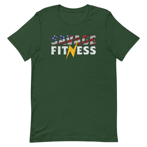 Savage Fitness t-shirt - Mainstream Freedom