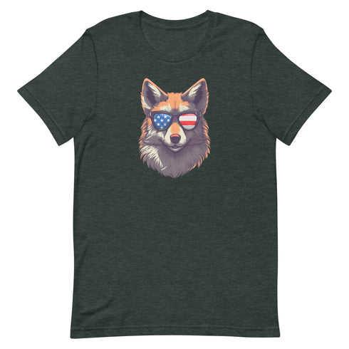 Furry Fox t-shirt - Mainstream Freedom