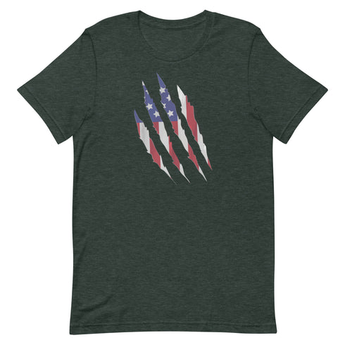 Patriot Grunge Slash t-shirt - Mainstream Freedom