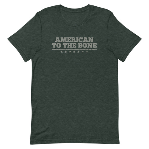 American to the bone t-shirt - Mainstream Freedom