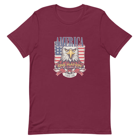America One Nation Under God t-shirt - Mainstream Freedom