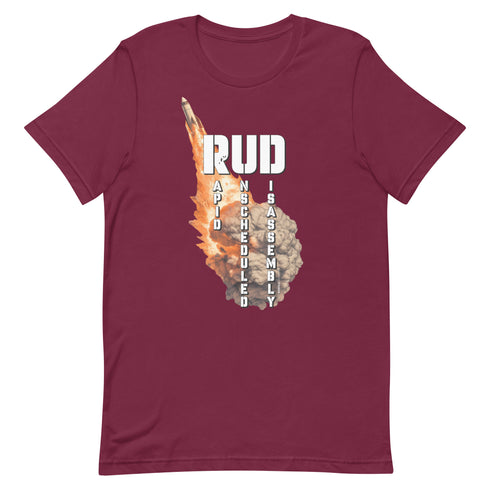 RUD - Rapid unscheduled disassembly t-shirt - Mainstream Freedom